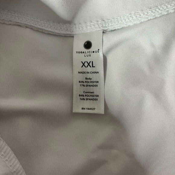 NWOT Yogalicious Lux Women’s Fitted Track Jacket - Picture 4 of 7